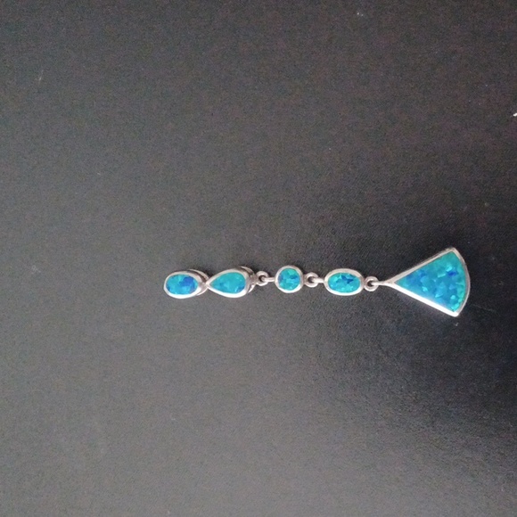 Kay Jewelers Jewelry - Crushed Opal Sterling Silver Pendant